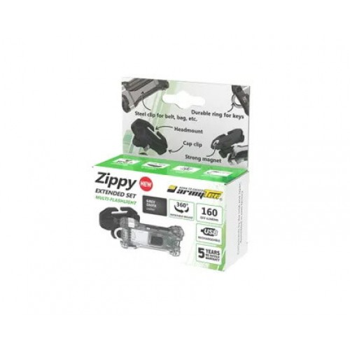 Наключный фонарь Armytek Zippy Extended Set (Grey Onyx) во Фрязино