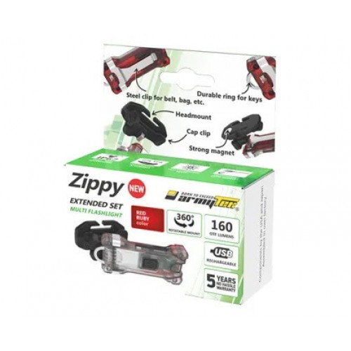 Наключный фонарь Armytek Zippy Extended Set (Red Ruby) во Фрязино
