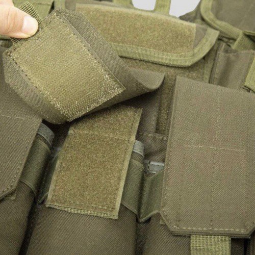 Тактический разгрузочный жилет «5 / пять карманов» с подсумками Tactical Molle Plate Carrier для съемных бронепластин во Фрязино