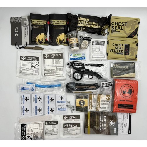 Военная тактическая аптечка “RHINO RESCUE” 30в1 во Фрязино