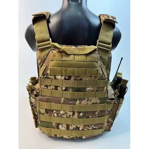 Жилет (плитник быстросъёмный/разгрузка) с возможностью установки боковых плит или боковых баллистических пакетов во Фрязино